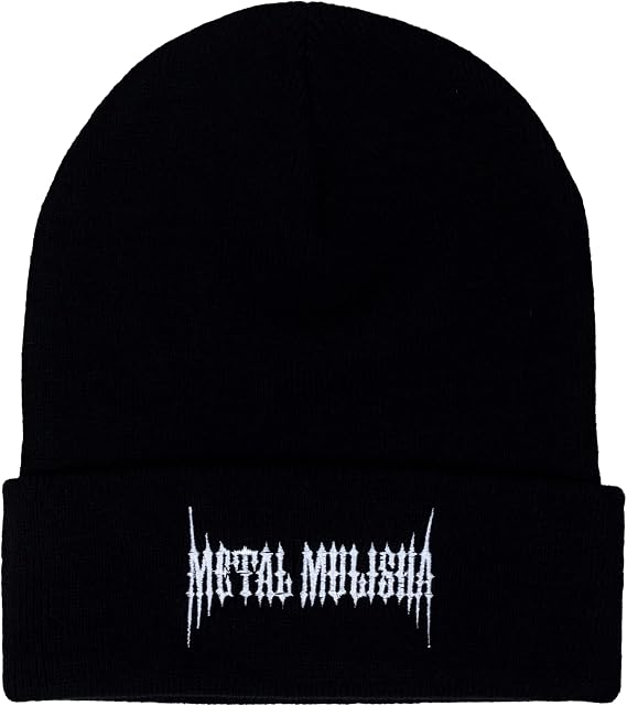 Metal Mulisha Spiked Work Beanie, Black