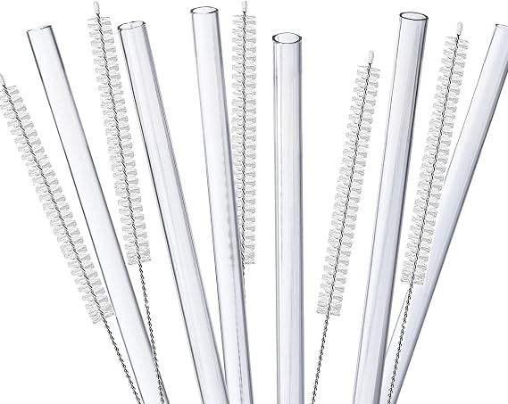 Bundle - 6 Pack Straws for YETI Cup 35OZ,6 Pcs Straw Cleaner Brush