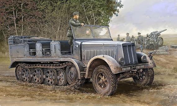 Trumpeter 1/35 German Sdkfz 7 8-Ton Early Version Halftrack (TSM-1514)