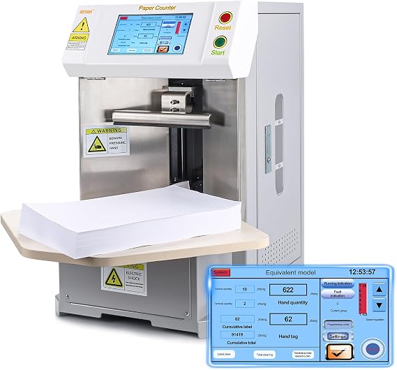 Multi-Mode Digital Counting Machine,7-inch LCD Screen,Supports Count/add/Batch Switch.High Precision,Ideal for Packaging,Printing & Manufacturing