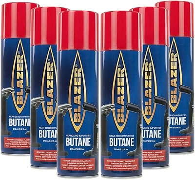 Blazer Butane Refill - 6 canisters