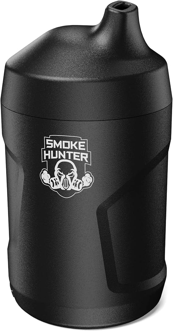 Smoke Hunter Personal Smoke Filter (Sploof) with Replaceable Cartridge | Trap Smoke and Odor | Zero-Leak Mouthpiece | 1000+ Uses | 360 Airflow Design | Smoke Filter for Smoking Indoors