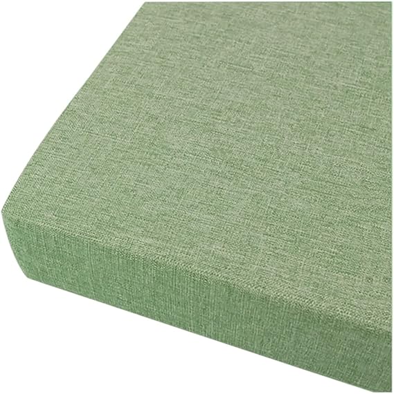 Bench Cushion Indoor Outdoor Seat Pad with Zipper Removable Rectangular Seat Cushion for Garden Dining Patio Shoe Bench (37inX16inX1.97in Dark Gray)(#5,115x45x8cm)