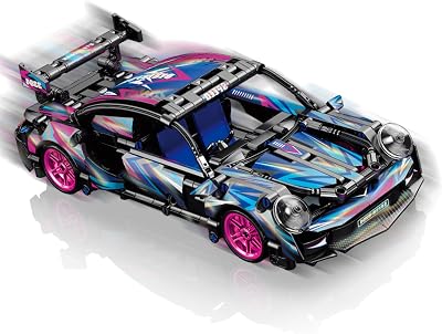 Sports Car Model Building Blocks Sets,1:18 Scale Super Race Car Model for Adults,MOC Speed Technic Cars Model Kits Engineering Collectible Toy Birthday Gift for Adults Men Boys Teens 6-12 540Pcs