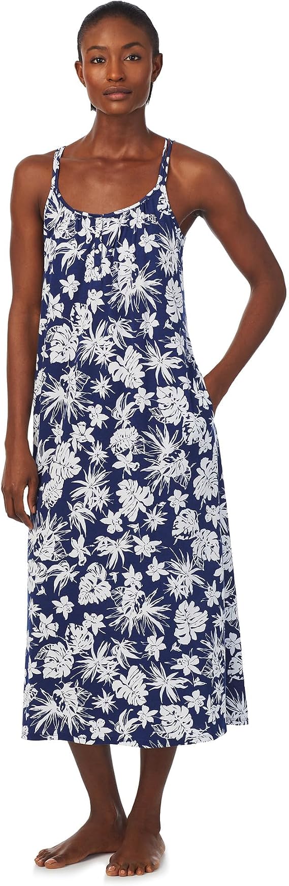 Lauren Ralph Lauren Double Strap Ballet Gown