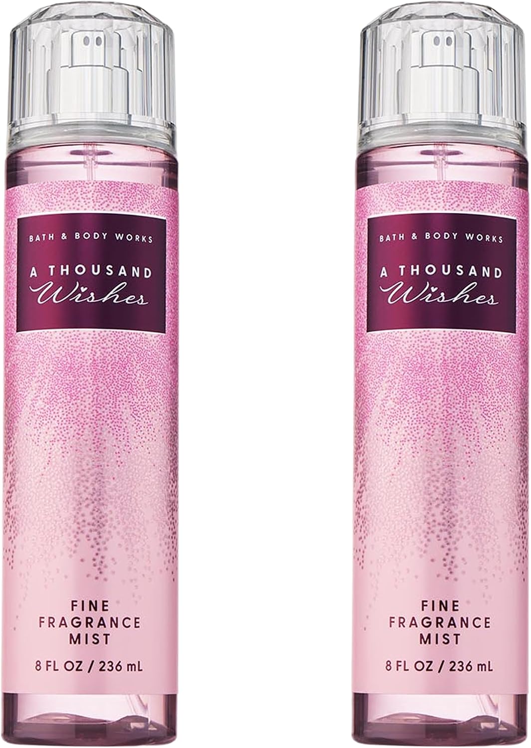 (Set of 2) - Bath & Body Works Fragrance Mist, A Thousand Wishes. 8fl oz/ 236ml Each by Bath & Body Works