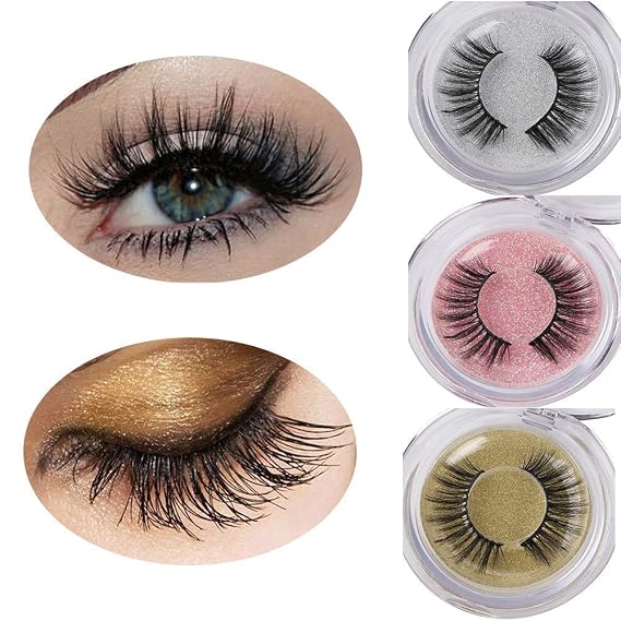 10 Pcs Clear Round Lash Box Empty Plastic False Eyelash Storage Box Eyelashes Packaging Case 3D Mink Eye Lash Box with Trays and Glitter Cards Cosmetic Container Organizer for Women Girls