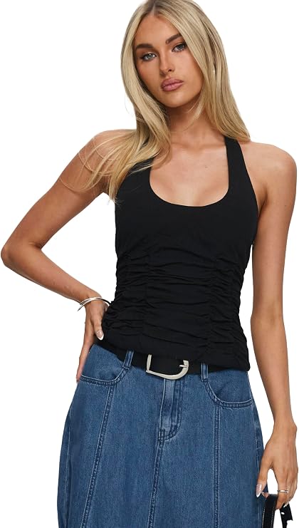 Princess Polly Women's Nataliya Halter Top