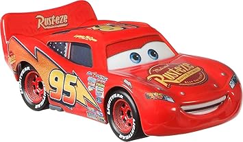 Mattel Disney and Pixar Cars 155 Scale Die-Cast Vehicles, Collectible Toy Cars, Lightning McQueen