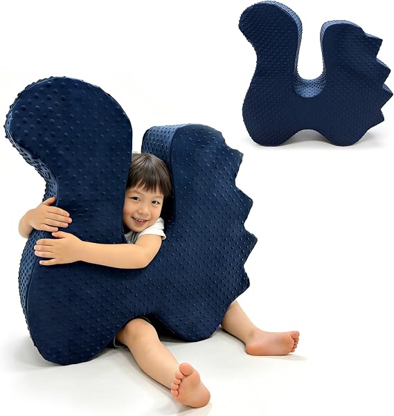 Dinosaur Sensory Squeeze Rocker Seat Kids Autism 28 Inch Large