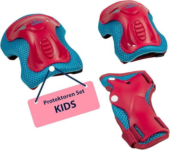 Hudora Children's Protector Set - 6-Piece Protective Equipment for Girls and Boys
