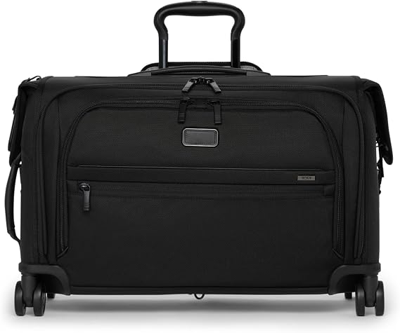 TUMI - Alpha Garment 4-Wheeled Carry-On Luggage - 22 Inch Dress or Suit Bag for Men and Women - Black
