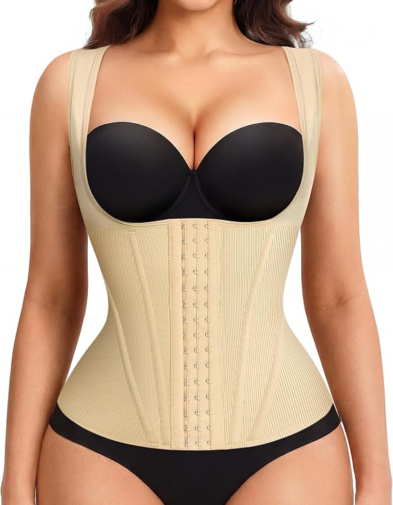 LODAY Waist Trainer for Women Corset Shapewear Postpartum Faja Body Shaper