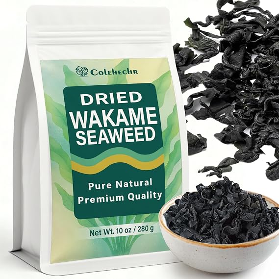 10 oz Wakame Seaweed, Dried Wakame Seaweed