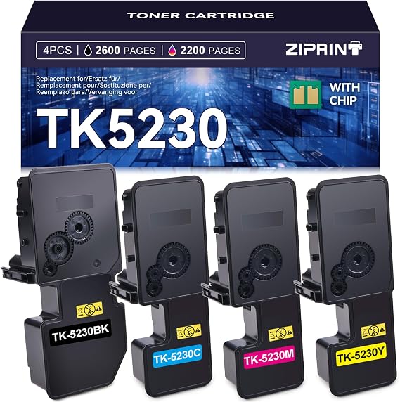 ZIPRINT TK5230 Toner Kartuşları Uyumlu Kyocera TK-5230 Toner Kyocera Ecosys M5521cdw Ecosys P5021CDW M5521CDN P5021CDN P5021