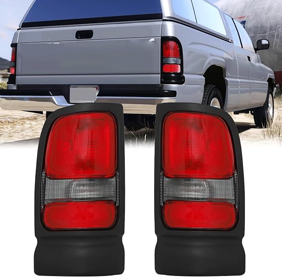 Tail Light Assembly Compatible With 1994-2001 Dodge Ram 1500 2500 3500