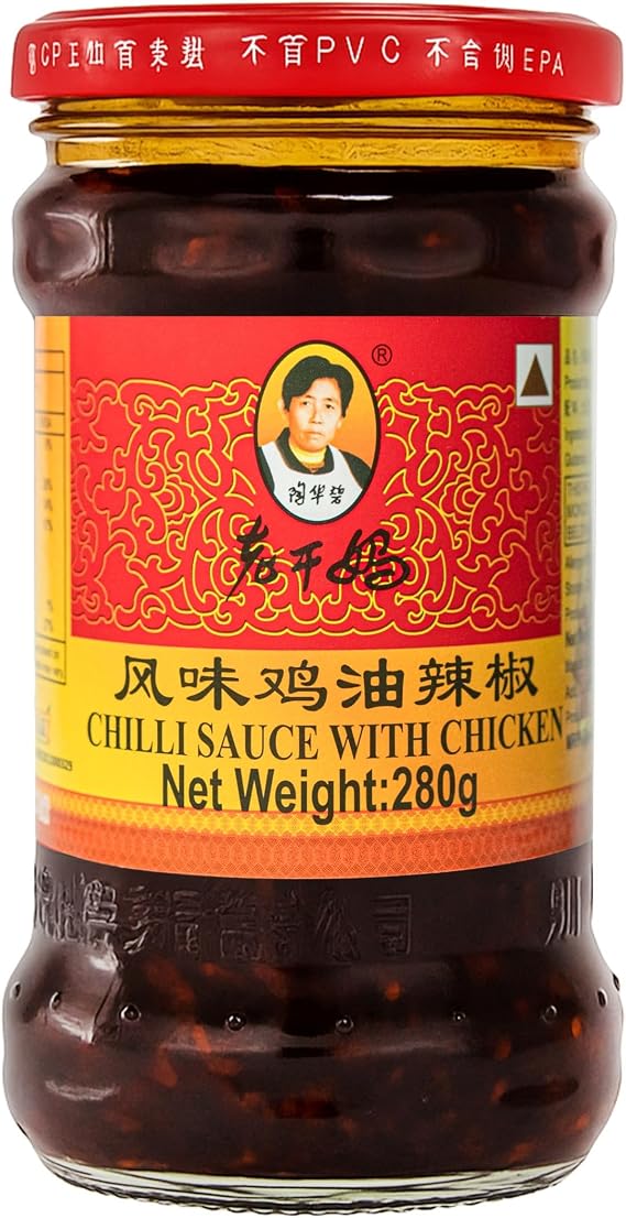 Laoganma Lao Gan Ma Chicken Flavour Chilli Oil with Tofu 280g (1 Jar)