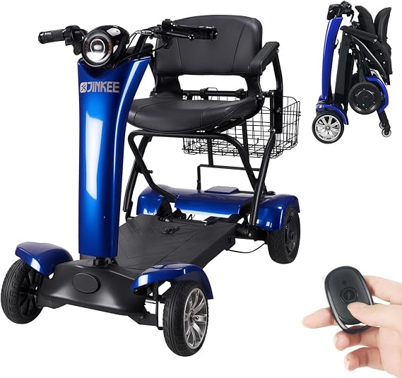 Auto-Folding Electric Mobility Scooter for Adults Seniors