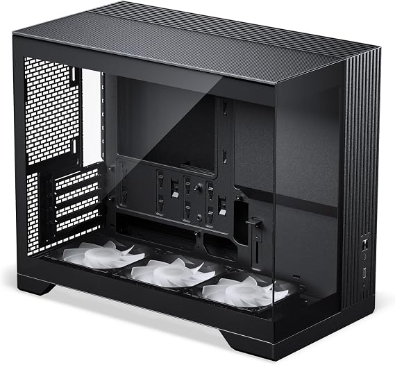 Phanteks XT V3 Micro-ATX PC Case with Dual Tempered Glass Panels, Front PSU Mount, 360mm Radiator Support, Reverse Airflow Fans Included, 430mm GPU Clearance – Black