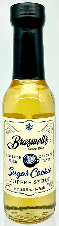 Braswell's Sugar Cookie Coffee Syrup