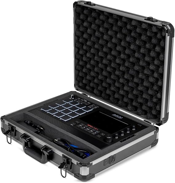 Headliner Custom Fit Downtown Lightweight Hard Case Precisely Engineered to Fit the Akai Pro MPC Live II