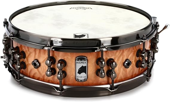 Mapex Black Panther Design Lab Versatus Snare Drum 4.58 x 14-inch - Peach Burl Burst