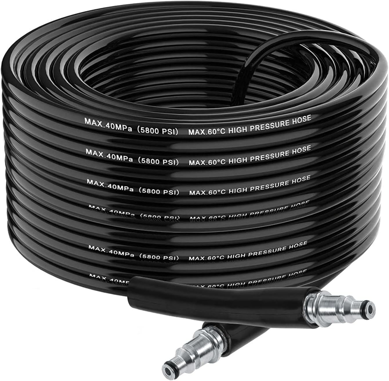 10M Pressure Washer Replacement Hose Compatible with Bosch AQT Series, Extension Hose for Bosch Domestic Pressure Washers Quick Connector SDS Fitting, 40MPa5800 PSI Jet Wash Hoses