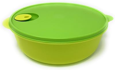 Tupperware Crystalwave Microwave Bowl 3 Quart  3 Liter Green