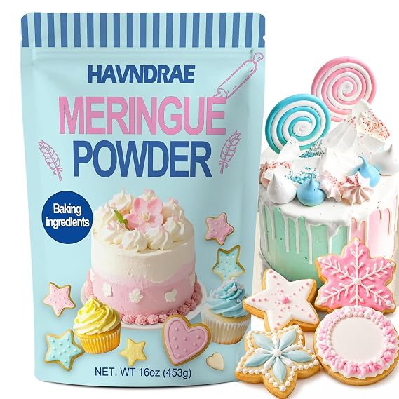 16oz Meringue Powder for Royal Icing and Baking, Whipping Mix