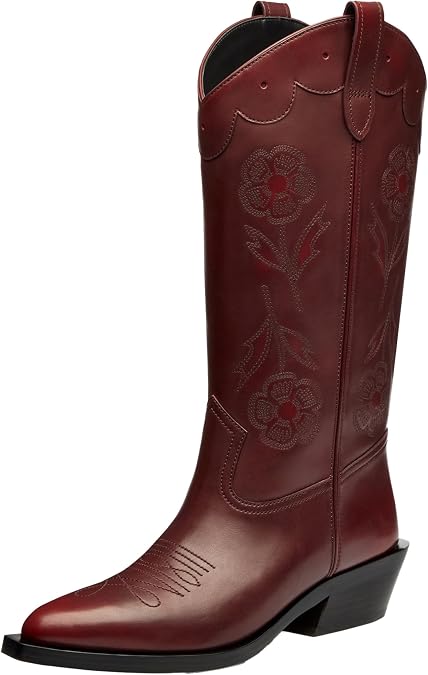 Coach Women's Aria Loved Leather Tall Cowboy Boot