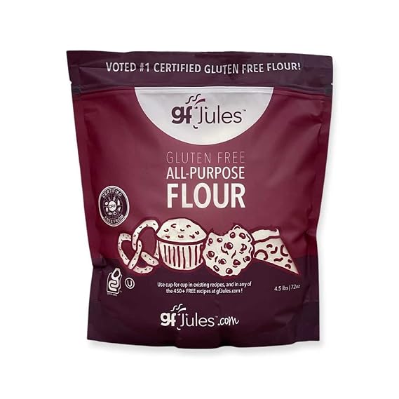 gfJules Gluten-Free All Purpose Flour, Smooth Texture, 72 Ounce Pouch