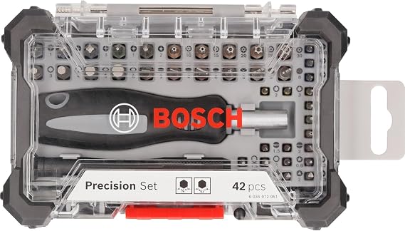 Bosch Precision Screwdriver Tip Set 42 Piece Set