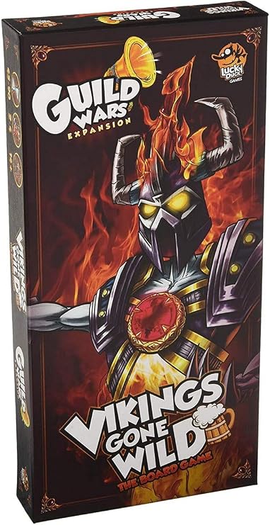 Lucky Duck Games Vikings Gone Wild: Guild Wars Expansion - Unite the Clans for Epic 2v2 Battles! Medieval Strategy Game for Kids and Adults, Ages 10+, 2-4 Players, 45-70 Minute Playtime, Made