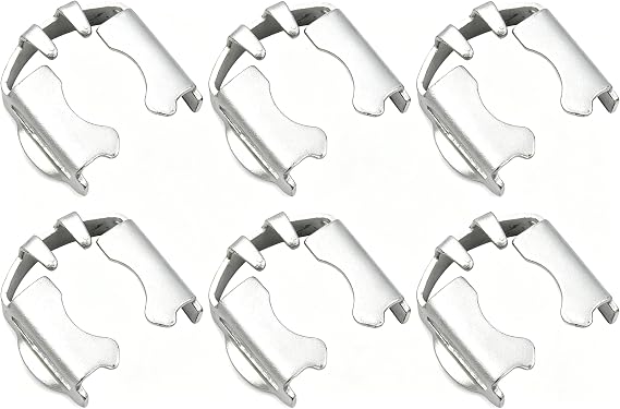 HiSport Fuel Injector Metal Retaining Clip PC61004 12570620 6Pcs