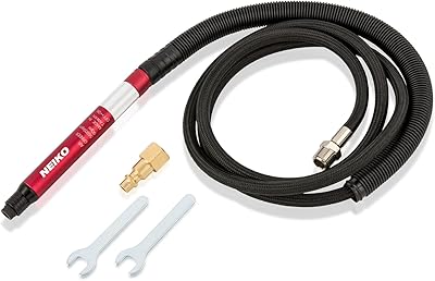 NEIKO 10649A Micro Air Die Grinder | 18 3mm Capacity | Pencil Type | 54,000 RPM | For Cleaning Dies, Rotors, Backing Plates, Brake Pads, Mounts, Etc.