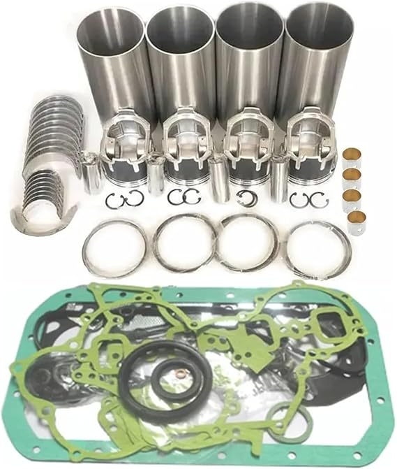 1Set 4D56 4D56T Overhaul Rebuild Kit Compatible With Mitsubishi Engine L200 L300 PICKUP PAJERO Liner & Piston Kit & Bushing Kit & Full Gasket Kit