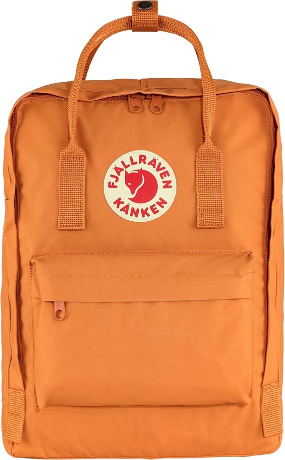 Fjallraven Kanken Backpack - Durable Vinylon Fabric, Water-Resistant, Classic Design - School, Travel