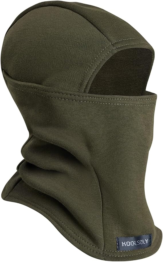 KOOLSOLY Kids Balaclava Face Mask, Winter Hat Face Warmer for Cold Weather Ski Mask for Boys Girls