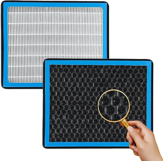 Cabin Air Filter with Activated Carbon for Kia K5 EV6 Niro Sorento Sportage 2021-2024, Hyundai Elantra Elantra N Ioniq 5 Ioniq 6 Santa Cruz Santa Fe Sonata Kona, GV60