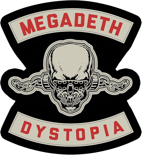C&D Visionary Megadeth Dystopia Sticker, Multi-Colored