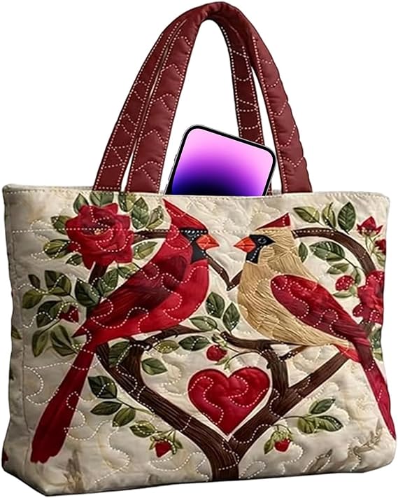 Quilted Tote Gym Weekender Bag