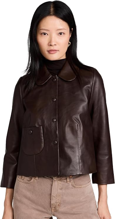 ba&sh Women's Milos Leather Jacket