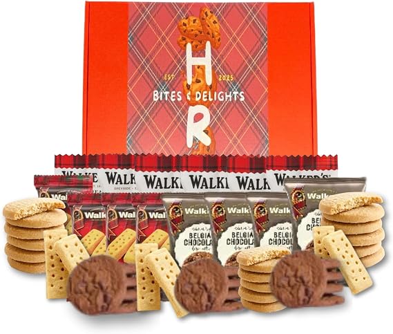 Premium All Butter Shortbread Gift Bundle by HR Bites & Delights | Carefully Curated All Butter Shortbread Selection, Luxury Food Gift for Any Occasion