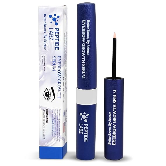 Eyebrow Growth Serum for Thicker, Fuller Brows Peptide & Botanical Extract Complex with Ginger and Polygonum 5ml