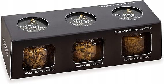 TruffleHunter, Preserved Black Truffle Selection Gift Set - 3 x 50g