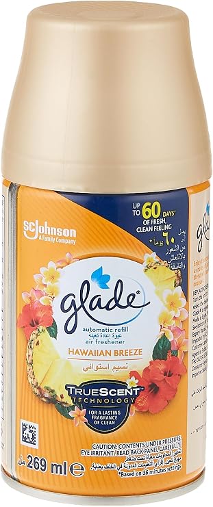 Glade İpeksi Vanilya Yedek Otomatik Sprey 60 Gün Etkili (1 x 269 mL)