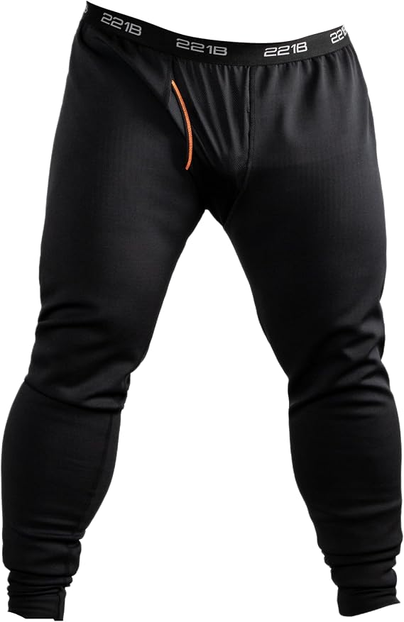 221B Tactical Equinoxx K2 Dyna-Thermal Bottoms Mens Thermal Base Layer Pants, Cold Weather, Wind Blocking, Triple Layer