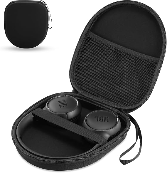 Case Compatible with Sony WH-CH520N WH-CH720N, and JBL 510BT 520 BT 720BT 770 NC 760 NC 670 NC Wireless Noise Cancelling Headphones, Portable Travel Headphone Storage Cover Bag (Black)