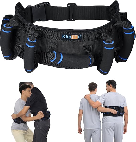 Gait Belts for Seniors, Gate Belt Medical for Elderly with Handles