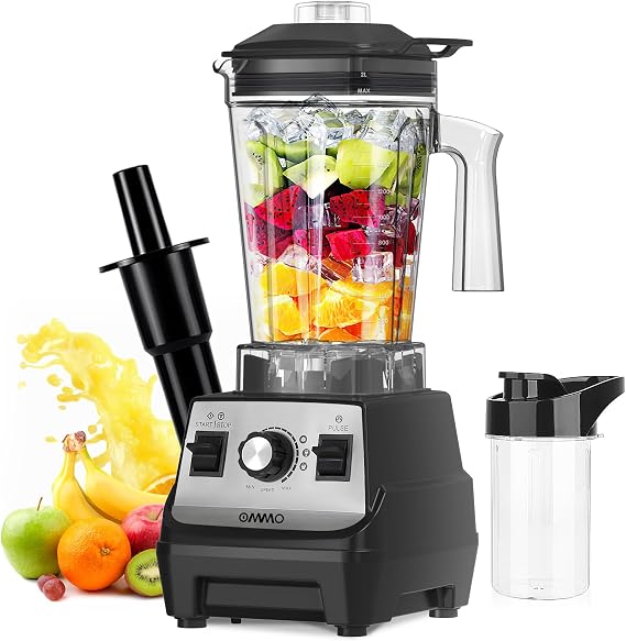 OMMO 1.8L Stand Mixer High Performance Blender Smoothie Maker